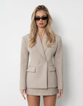 Taupe Premium Detail - Blazer