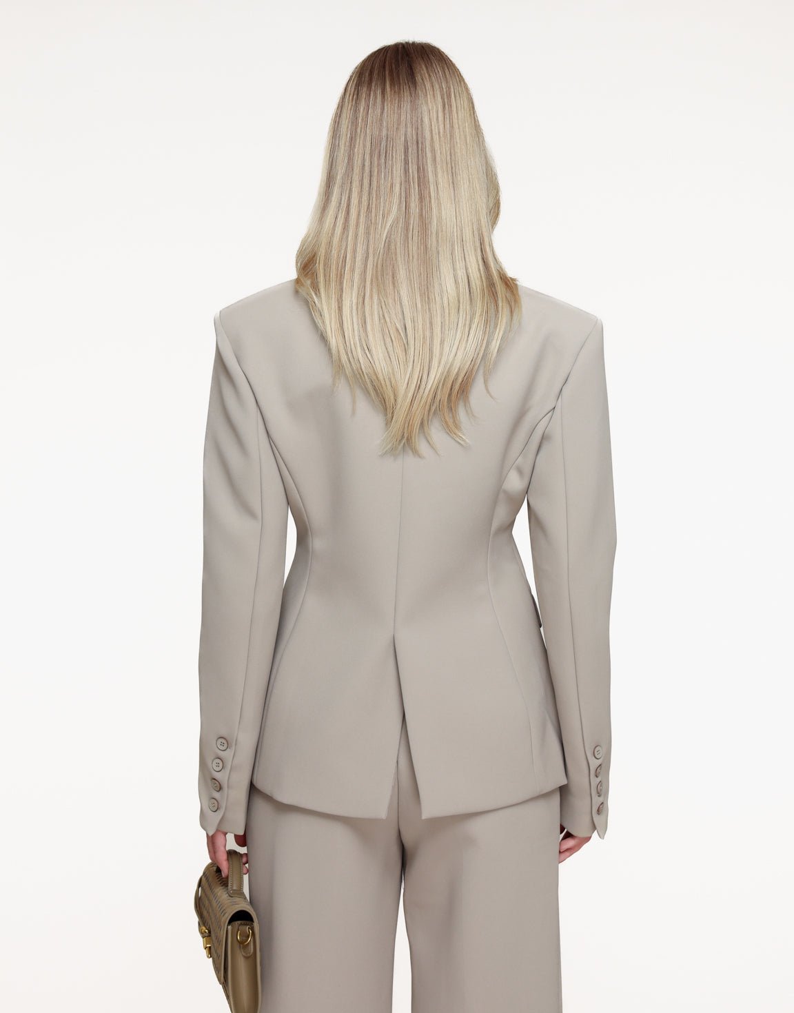 Taupe Premium Detail - Blazer