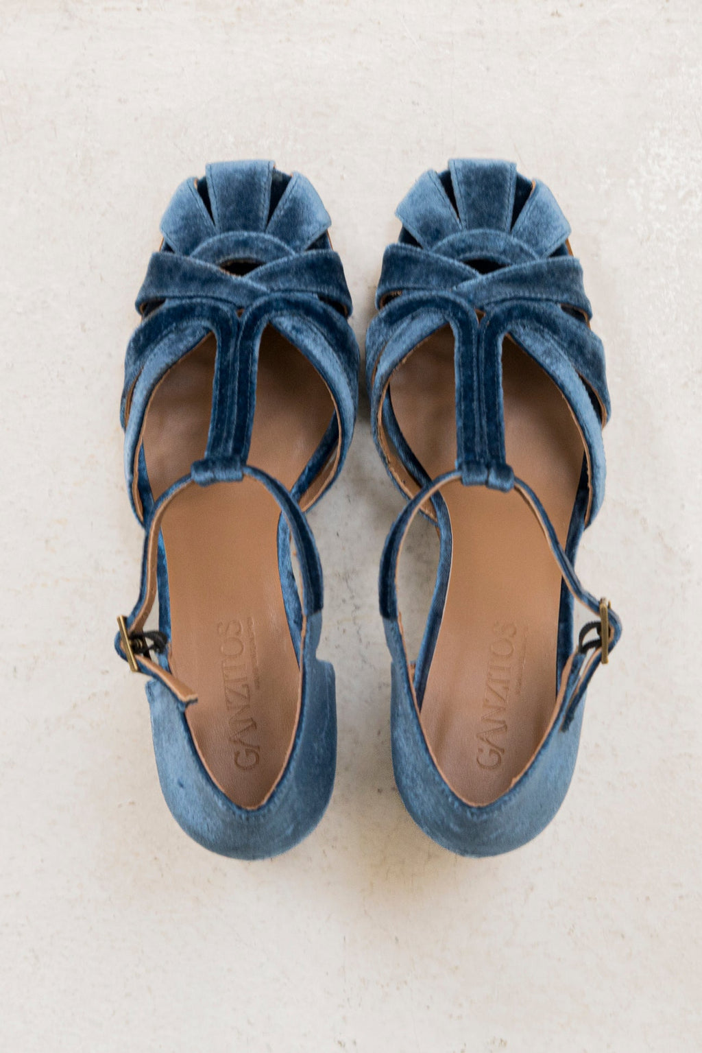 Roberta Indigo Velvet