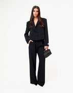 Zwarte Cropped - Blazer